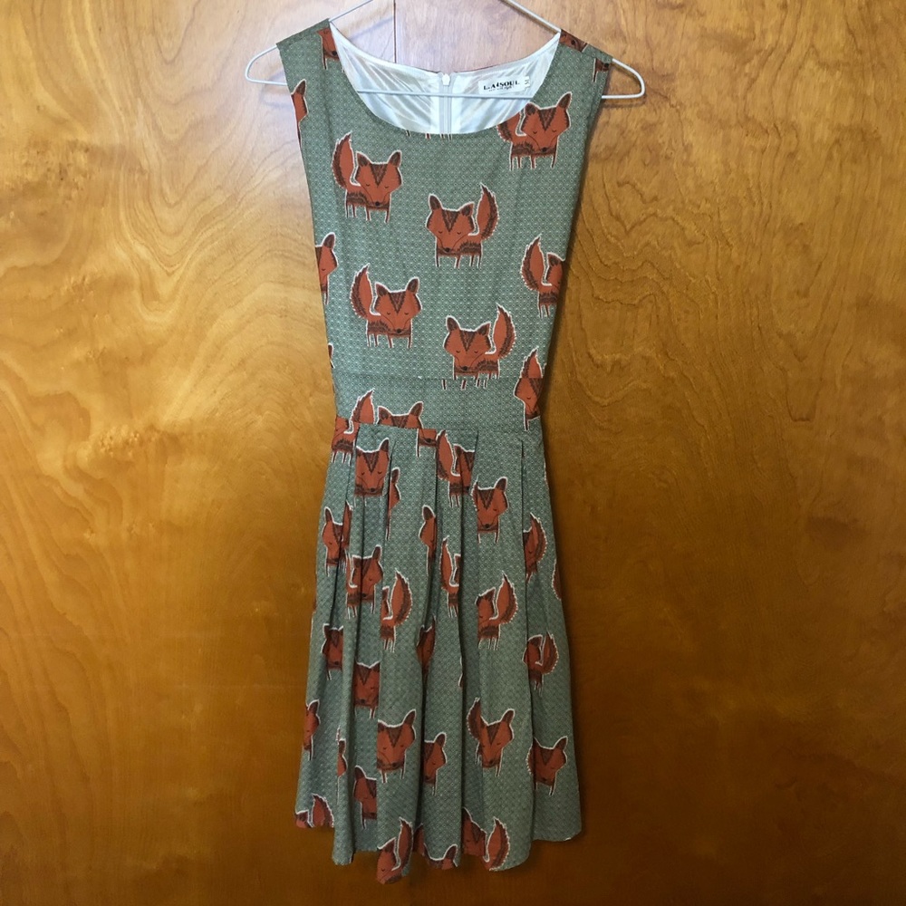 Fox Skater Dress